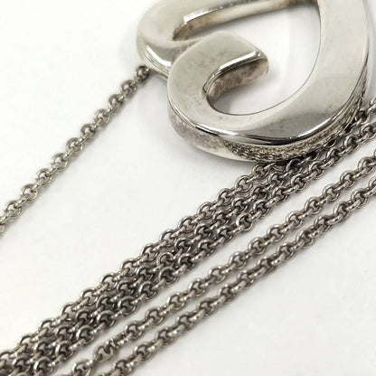 Tiffany & Co Loving Heart Pendant Necklace Sv925 Silver