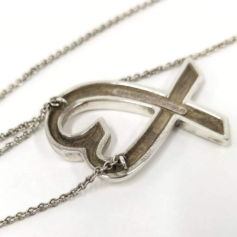 Tiffany & Co Loving Heart Pendant Necklace Sv925 Silver