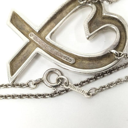 Tiffany & Co Loving Heart Pendant Necklace Sv925 Silver