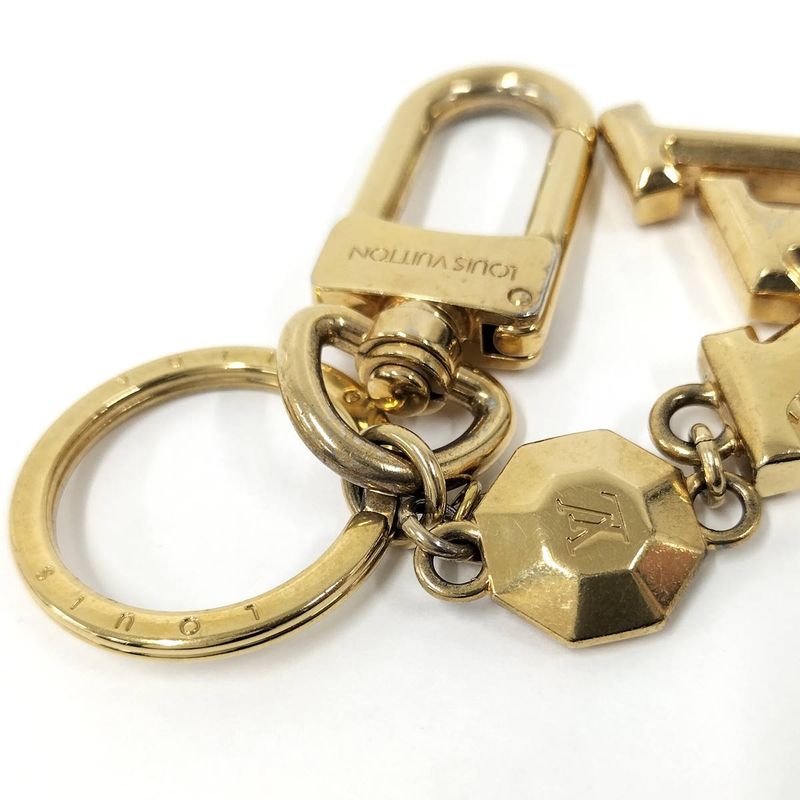 Louis Vuitton LV Facet Key Holder Plated Gold M65216