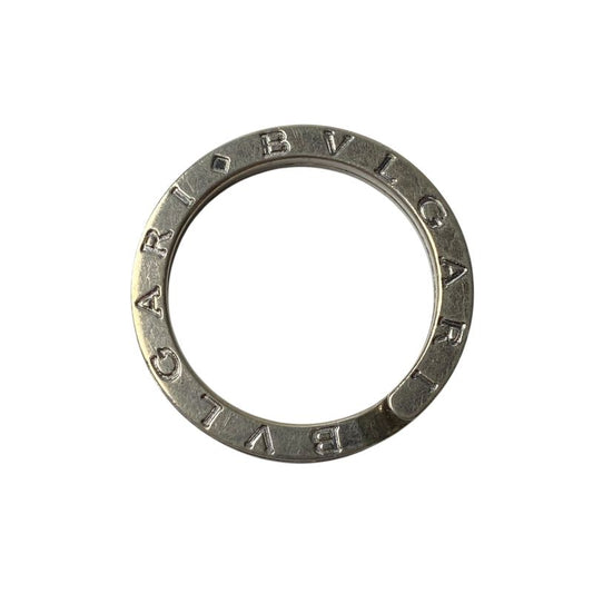 Bvlgari Men's Key Ring Silver 925