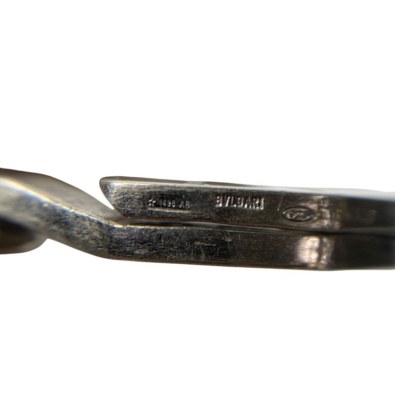 Bvlgari Men's Key Ring Silver 925