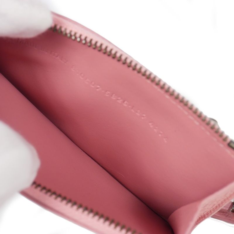 Balenciaga Le City Long Coin Case Card Case Card Holder Pink 810607