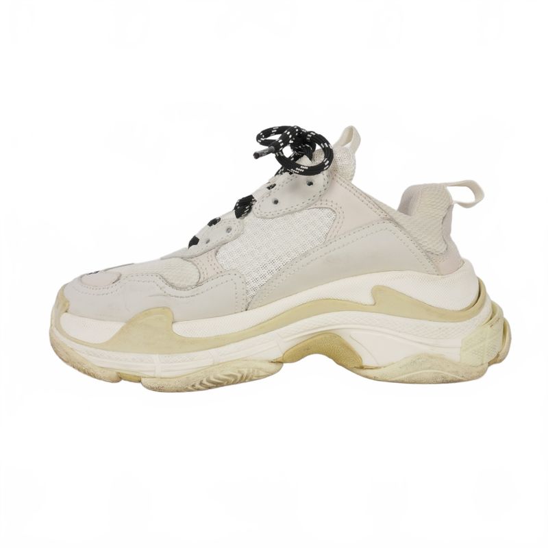 Balenciaga Triple S Triple S Low Cut Sneakers 24.5cm (9.65in) White 524036