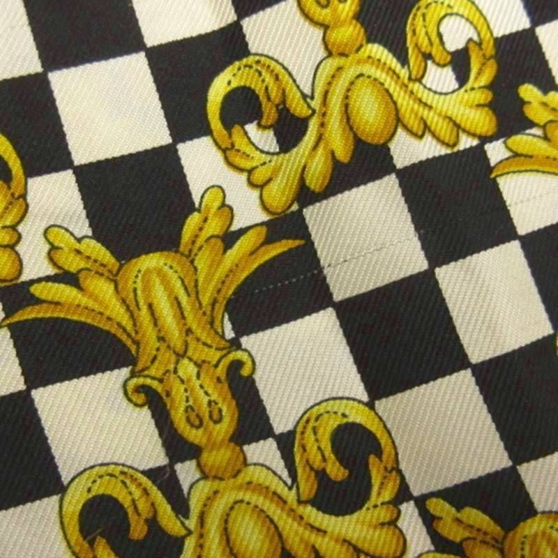 Versace Classic Versace Classic V2 Baroque Pattern Check Shirt Half Sleeve All