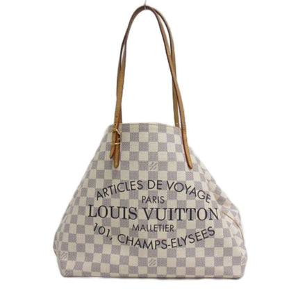 Louis Vuitton Damier Azure Cabas MM Tote Bag N41375 Ivory