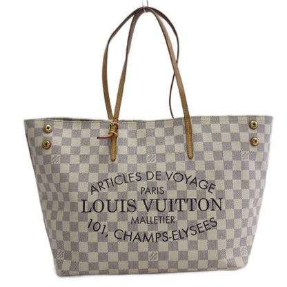 Louis Vuitton Damier Azure Cabas MM Tote Bag N41375 Ivory