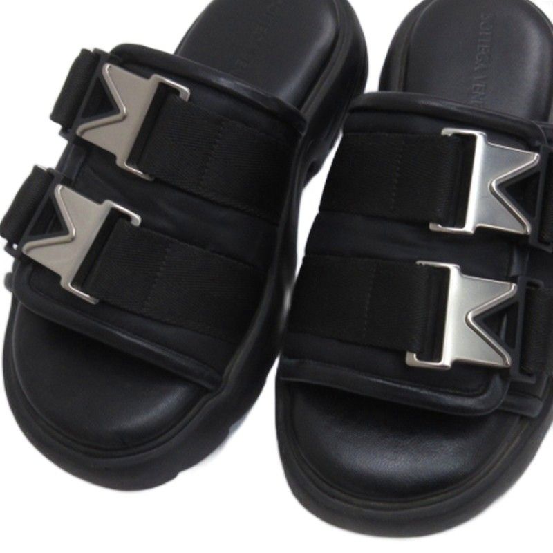 Bottega Veneta Flash Sandals Made In Italy Black 36 23m