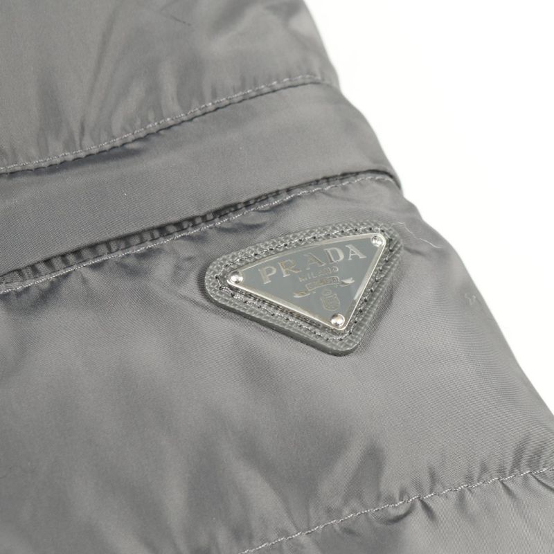 Prada Down Jacket Gray Other