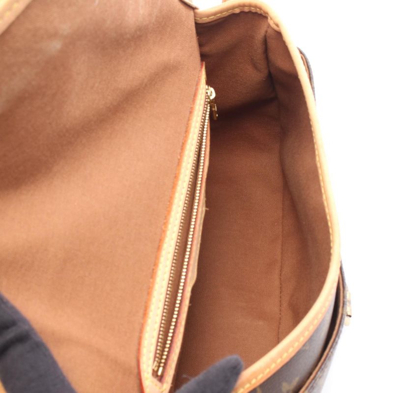 Louis Vuitton Shoulder Bag Sologne Leather