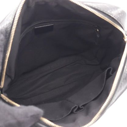 Gucci Shoulder Bag Diamante Black Leather