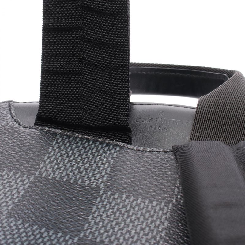 Louis Vuitton Rucksack Sac Backpack Damier Graphite Campus PVC Coated