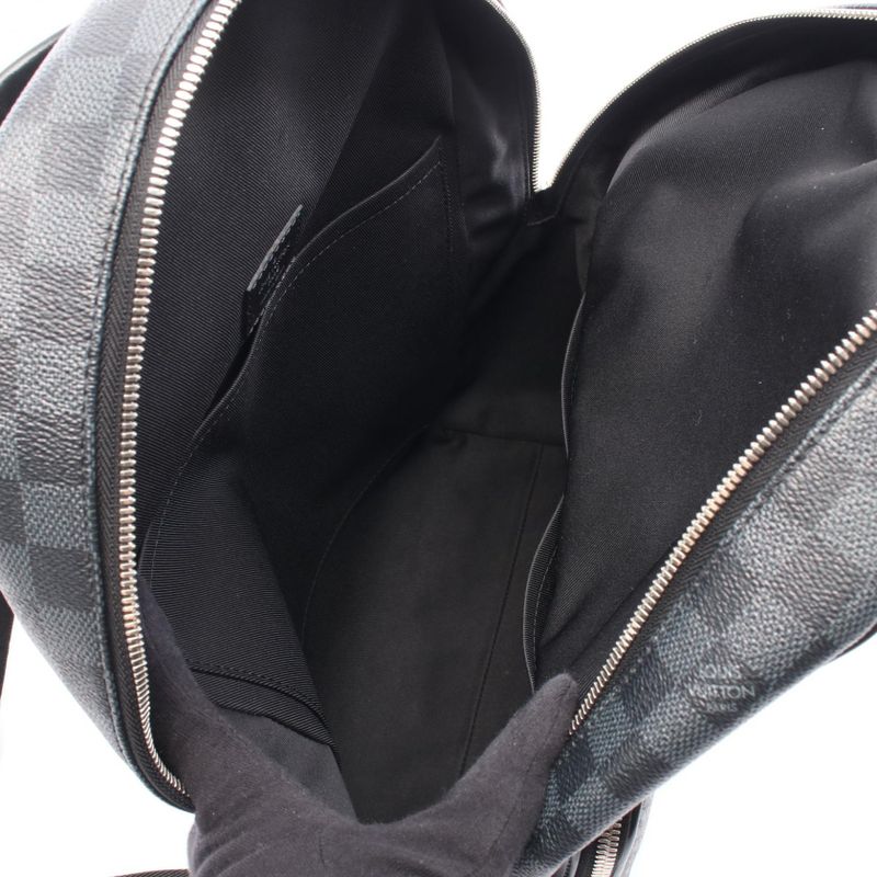 Louis Vuitton Rucksack Sac Backpack Damier Graphite Campus PVC Coated
