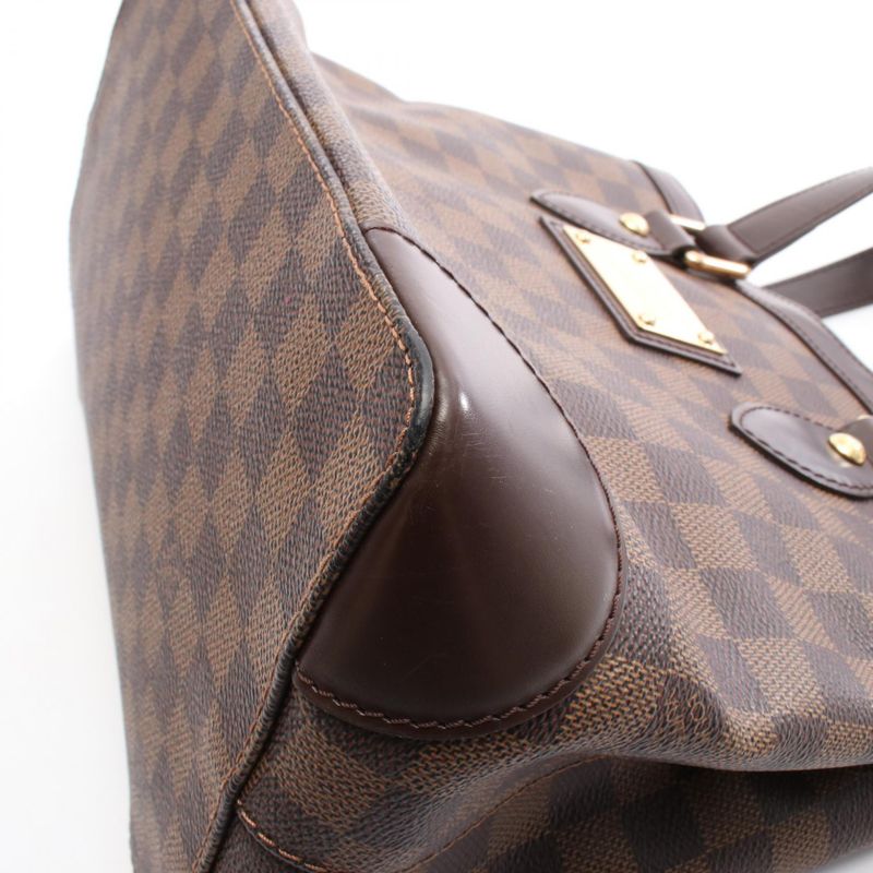 Louis Vuitton Tote Bag Hampstead PM N51205 PVC Coated Canvas Leather Hampstead