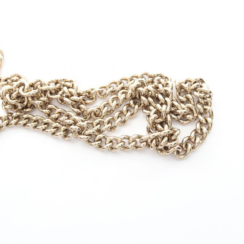 Gucci Shoulder Bag Soho 353965 Orange Leather Soho Mini Chain Shoulder Ladies