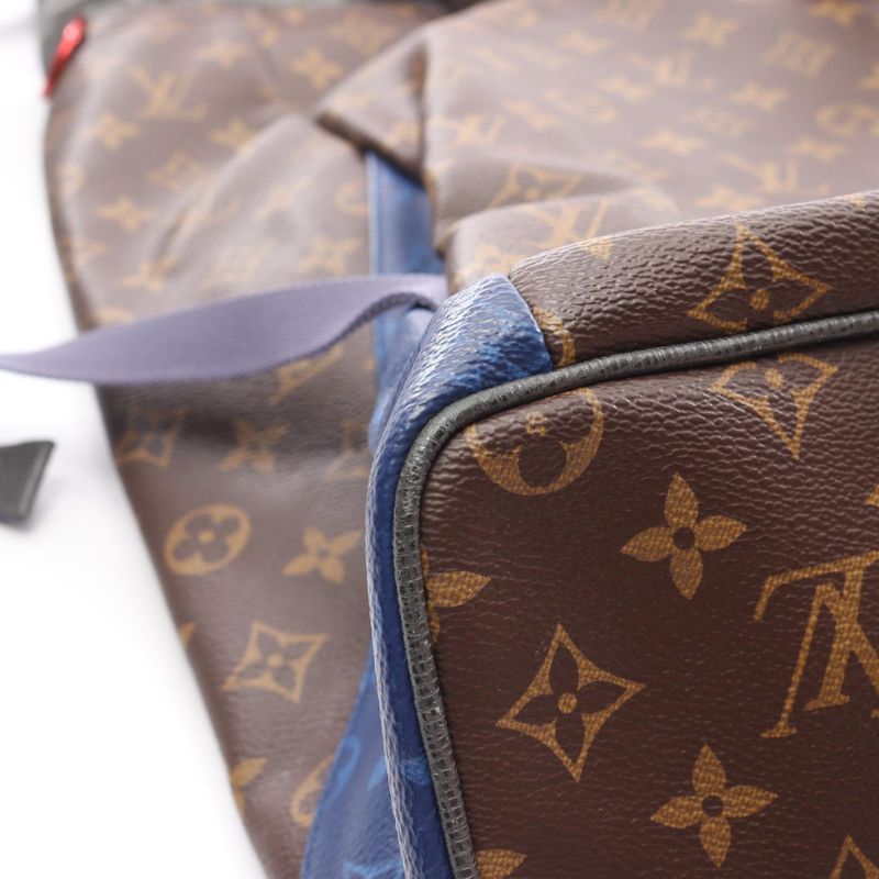 Louis Vuitton Rucksack Sac Backpack Monogram Pacific PVC Coated Canvas