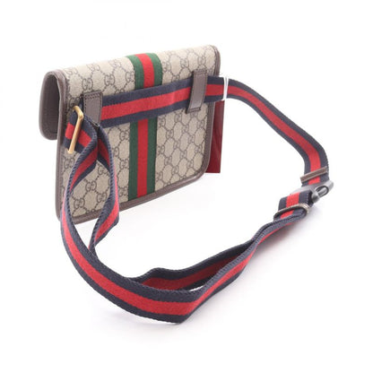 Gucci Waist Bag Body Ophidia GG Supreme Small Beige Ebony