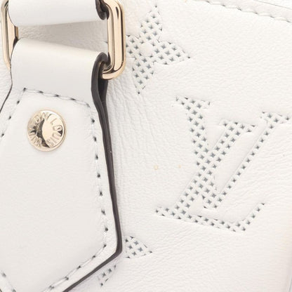 Louis Vuitton Handbag Speedy Bandouliere 20 Monogram M11276 White Leather