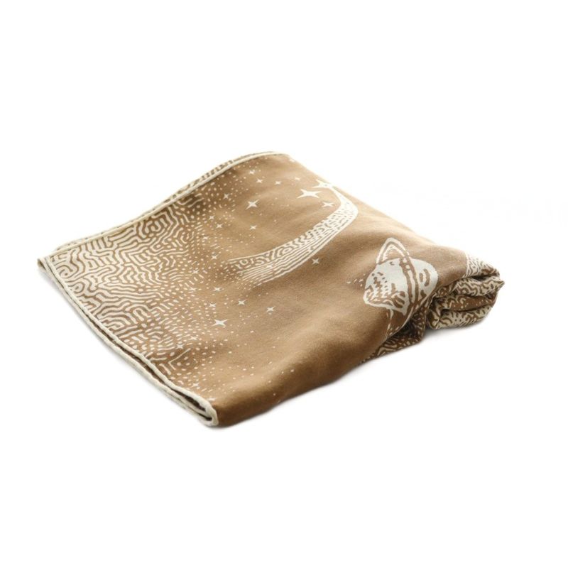 Hermes Carre Geant140 Clair De Lune Shawl Cashmere Brown Beige Aq • OS • Oh