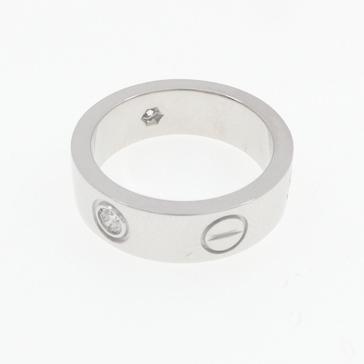Cartier Love Half Diamond Ring