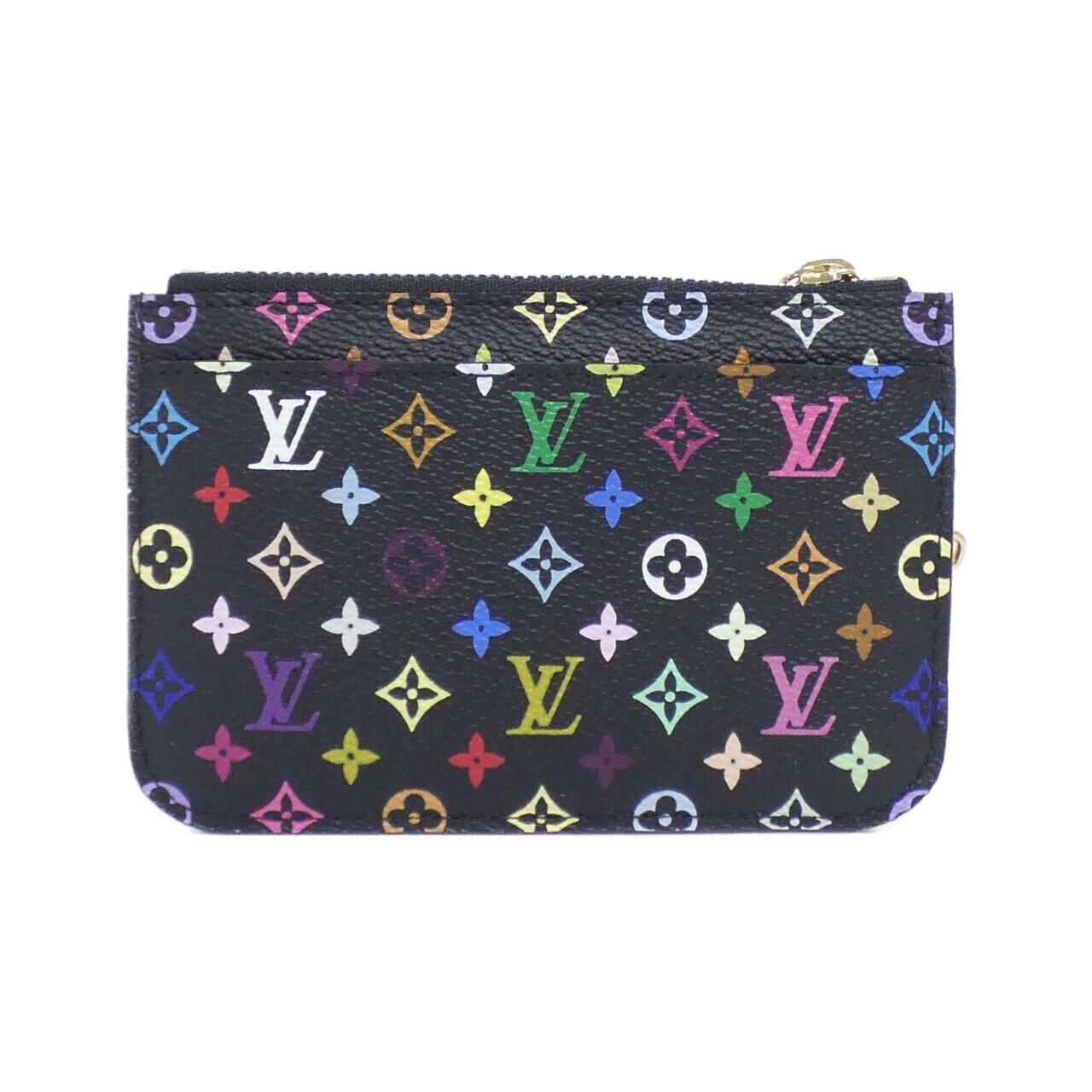 Louis Vuitton Multicolor Pochette Cle M93735 Coin & Key Case