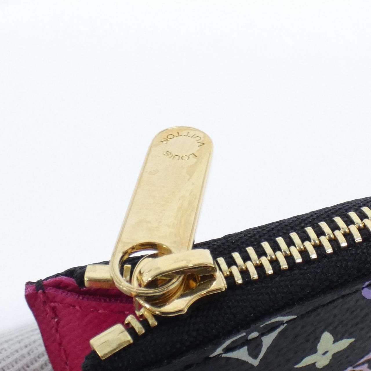 Louis Vuitton Multicolor Pochette Cle M93735 Coin & Key Case