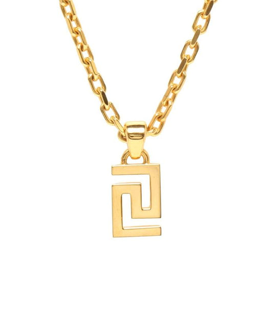 Versace Necklace Greca Men's Versace
