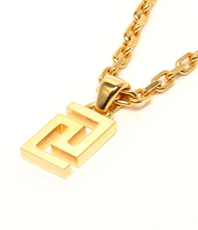 Versace Necklace Greca Men's Versace