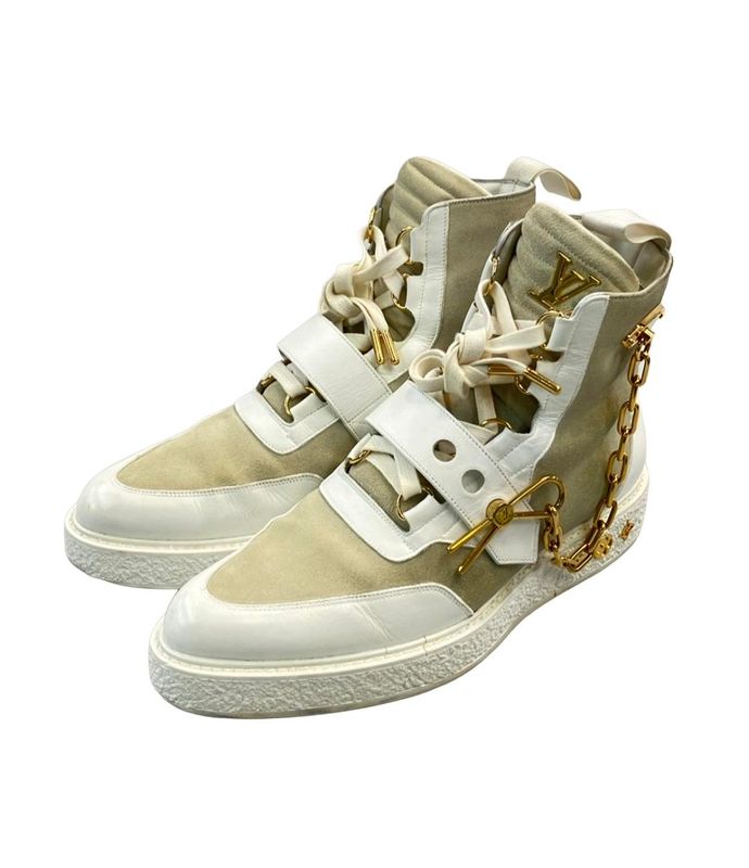 Louis Vuitton Ankle Boots Creeper Line Men's SIZE 7 1 2 (26.5cm (10.43in))