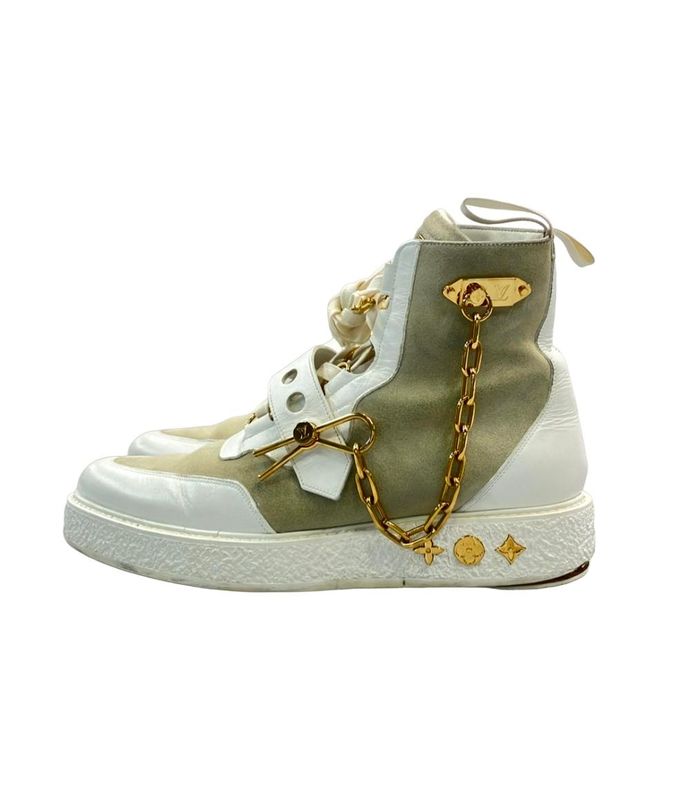 Louis Vuitton Ankle Boots Creeper Line Men's SIZE 7 1 2 (26.5cm (10.43in))