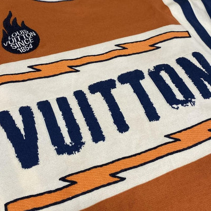 Louis Vuitton Short Sleeve Cut and Sewn Size L Men's - Rw241m Dfv Hqn21w Brown