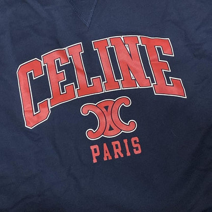 Celine Sweatshirt Size M Women's Celine Oversize D Sweatshirt Ry08c510z.07ap