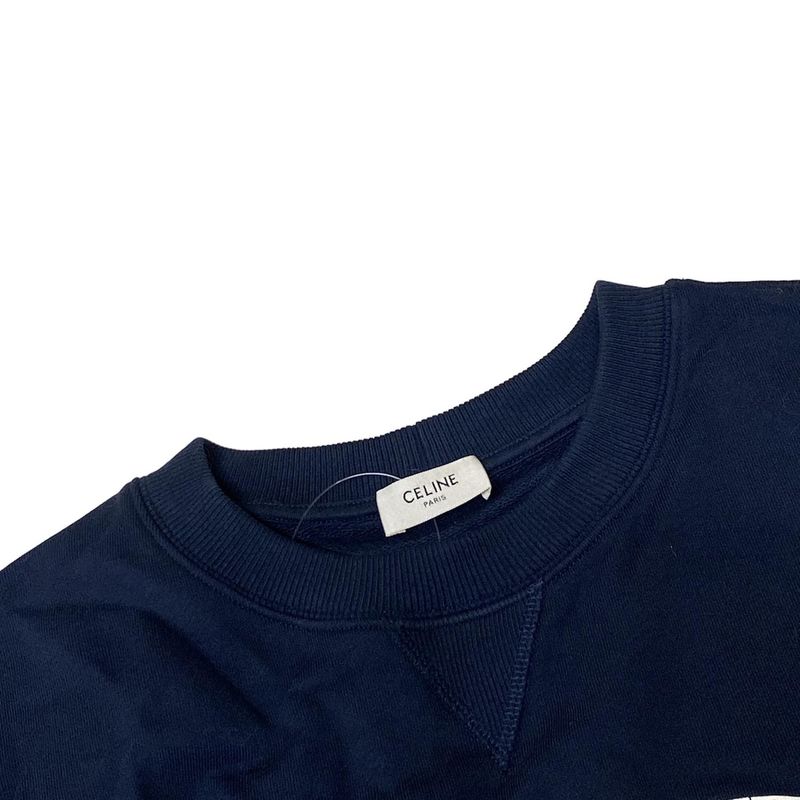 Celine Sweatshirt Size M Women's Celine Oversize D Sweatshirt Ry08c510z.07ap