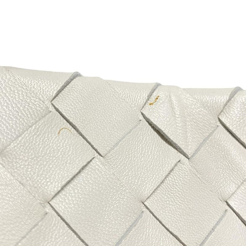 Bottega Veneta Tote Bag Intrecciato White Leather
