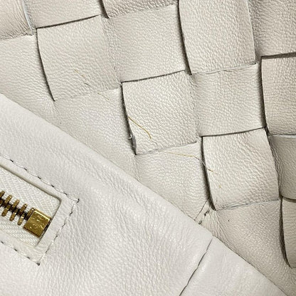 Bottega Veneta Tote Bag Intrecciato White Leather
