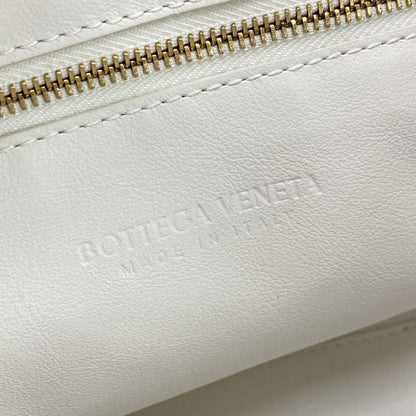 Bottega Veneta Tote Bag Intrecciato White Leather
