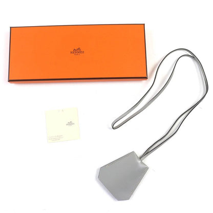 Hermes Vintage Margiela Period Clochette Leather Necklace Pendant