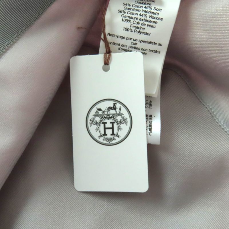 Hermes Hat Harper Ex Libris Cotton 100% Rose Darling H Lift Motif Bucket Hat 59 Made in Italy