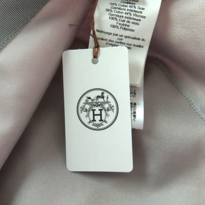 Hermes Hat Harper Ex Libris Cotton 100% Rose Darling H Lift Motif Bucket Hat 59 Made in Italy