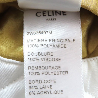 Celine 2 M Lucky Lovers Teddy Jacket Stadium Blouson Gold 34