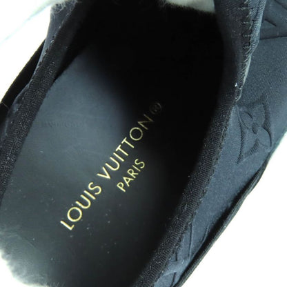 △louis Vuitton Run Away Line Leather LV Logo Monogram Fabric Leather Sneakers