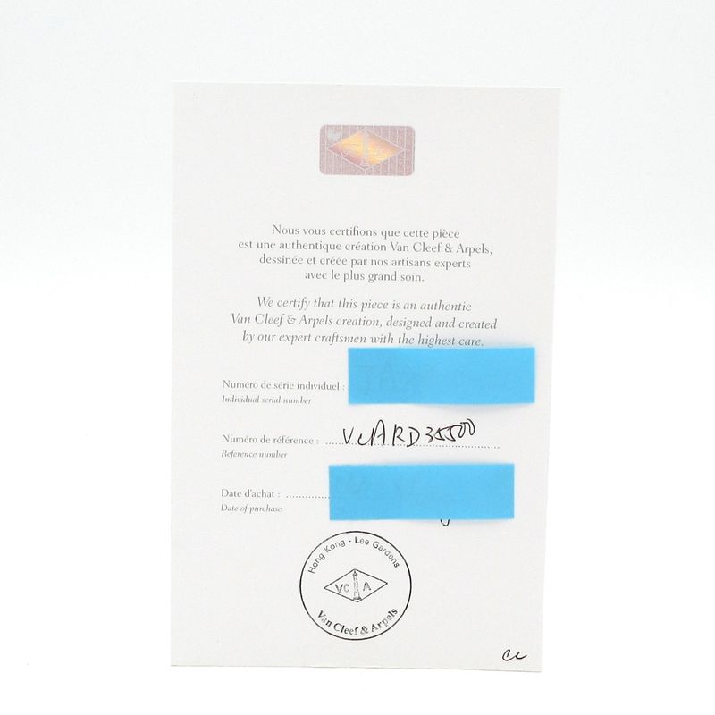 Van Cleef & Arpels Bracelet Vintage Alhambra 18k Yellow Gold X Red 5 Motifs