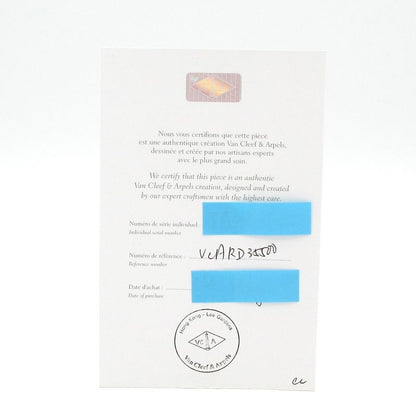 Van Cleef & Arpels Bracelet Vintage Alhambra 18k Yellow Gold X Red 5 Motifs