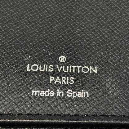 Louis Vuitton Long Wallet Taiga Zippy Wallet Vertical M30510 Blue Marine Leather