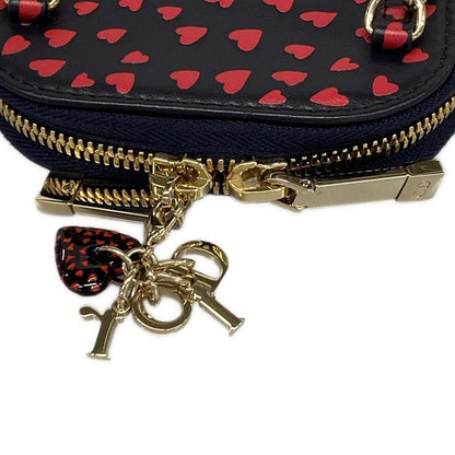 Dior Christian Dior Shoulder Bag - Black X Red Smartphone Pochette Chain