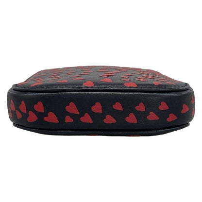 Dior Christian Dior Shoulder Bag - Black X Red Smartphone Pochette Chain