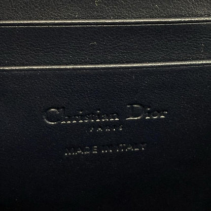 Dior Christian Dior Shoulder Bag - Black X Red Smartphone Pochette Chain