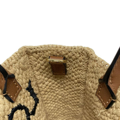 Loewe Tote Bag Standard A5 Tote Beige X Brown Leather