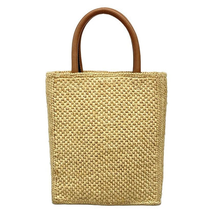 Loewe Tote Bag Standard A5 Tote Beige X Brown Leather