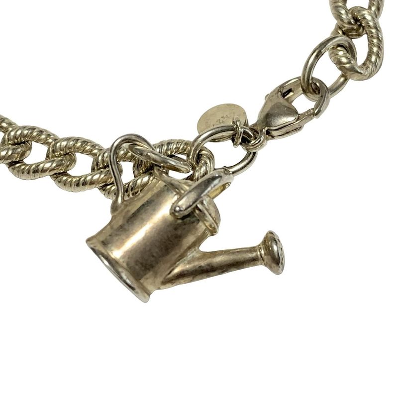 Tiffany & Co Bracelet Twisted Rope Link Silver Vintage Watering